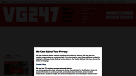 What Vg247.com website looks like in 2024 