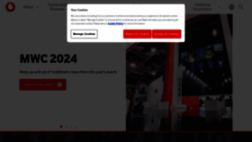 What Vodafone.com website looks like in 2024 