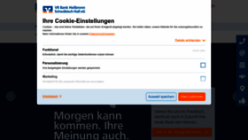 What Vrbank-hsh.de website looks like in 2024 