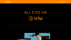 What Viu.com website looked like in 2024 (1 year ago)