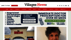 What Villages-news.com website looks like in 2024 