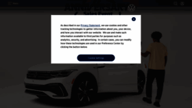 What Volkswagen.com website looks like in 2024 