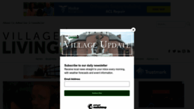 What Villagelivingonline.com website looks like in 2024 