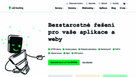 What Vas-hosting.cz website looks like in 2024 