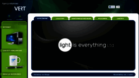 What Vert.pl website looked like in 2011 (12 years ago)