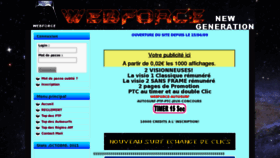 What Webforce-autosurf.fr website looked like in 2011 (12 years ago)