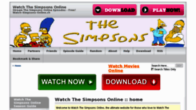 What Watch-simpsons-online.net website looked like in 2011 (12 years ago)