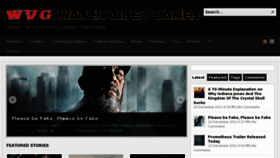 What Watchvideogames.com website looked like in 2011 (12 years ago)