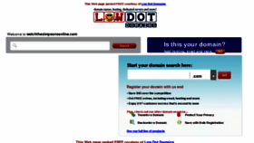 What Watchthesimpsonsonline.com website looked like in 2011 (13 years ago)