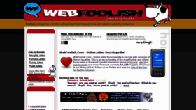 What Webfoolish.com website looked like in 2011 (13 years ago)