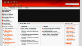 What Winrak.com website looked like in 2012 (12 years ago)