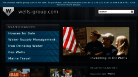 What Wells-group.com website looked like in 2012 (12 years ago)