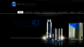 What Whitescience.com website looked like in 2012 (12 years ago)