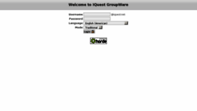 What Webmail.iquest.net website looked like in 2012 (12 years ago)