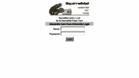What Webmail.uaic.ro website looked like in 2012 (12 years ago)