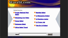 What Wavelit.com website looked like in 2012 (12 years ago)