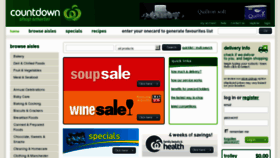 What Woolworths.co.nz website looked like in 2012 (12 years ago)