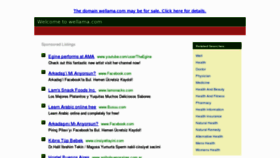 What Wellama.com website looked like in 2012 (12 years ago)