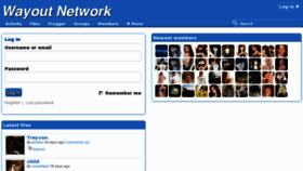 What Wayout.co website looked like in 2012 (12 years ago)