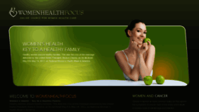 What Womenhealthfocus.com website looked like in 2012 (11 years ago)