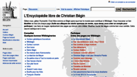 What Wikibegin.org website looked like in 2012 (11 years ago)