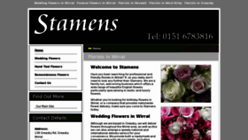 What Wirralflorist.com website looked like in 2012 (11 years ago)
