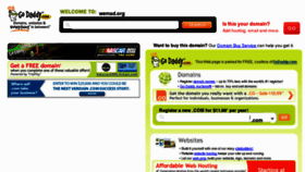 What Wemad.org website looked like in 2011 (13 years ago)