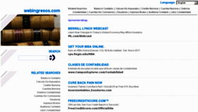 What Webingresos.com website looked like in 2012 (11 years ago)