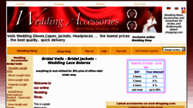 What Wed-shopping.com website looked like in 2012 (11 years ago)