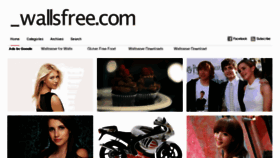 What Wallsfree.com website looked like in 2012 (11 years ago)