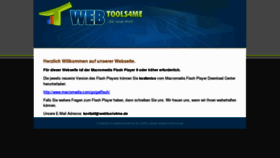 What Webtools4me.de website looked like in 2012 (11 years ago)
