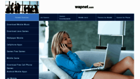 What Wapnet.com website looked like in 2012 (11 years ago)