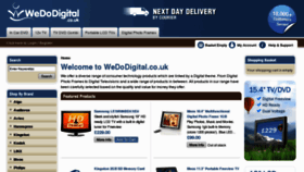 What Wedodigital.co.uk website looked like in 2012 (11 years ago)