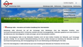 What Webdesign-internetagentur-halle.de website looked like in 2012 (11 years ago)