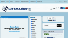 What Webmastercv.com website looked like in 2012 (12 years ago)