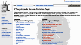 What Wikibegin.org website looked like in 2012 (11 years ago)