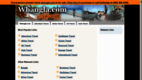 What Wbangla.com website looked like in 2012 (11 years ago)