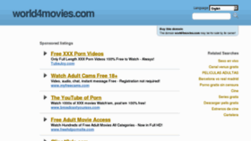What World4movies.com website looked like in 2012 (11 years ago)