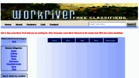 What Workriver.com website looked like in 2012 (11 years ago)