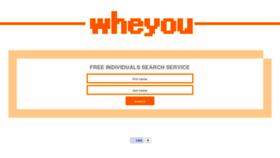 What Wheyou.com website looked like in 2012 (11 years ago)