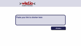 What Wisd.io website looked like in 2012 (11 years ago)