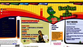 What Welcometoenglishandfun.com website looked like in 2012 (11 years ago)