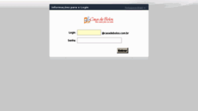 What Webmail.casadebolos.com.br website looked like in 2012 (11 years ago)