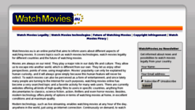 What Watchmovies.eu website looked like in 2013 (11 years ago)