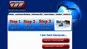 What Webforcepro.com website looked like in 2013 (11 years ago)