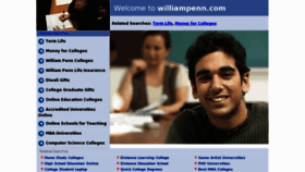 What Williampenn.com website looked like in 2013 (11 years ago)