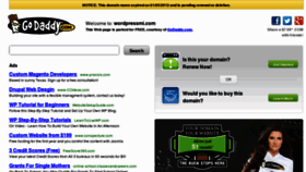 What Wordpressmi.com website looked like in 2013 (11 years ago)