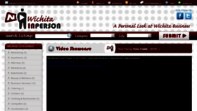 What Wichitainperson.com website looked like in 2013 (11 years ago)