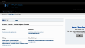 What Wontox.com website looked like in 2013 (11 years ago)