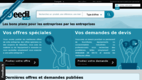 What Weedil.fr website looked like in 2013 (11 years ago)